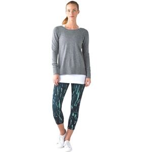 Lululemon Wunder Under Crop III Capri Luon Pant Leggings Print Stretch Pocket 8
